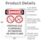 Signmission Propane Gas Flammable Danger Sign, Aluminum, 10in W x 14in L, 2PK OS-2PACK-DS-A-1014-V-1539 - alternate 6